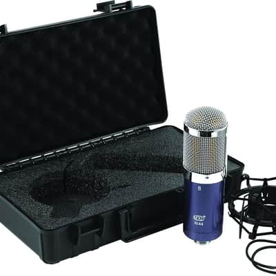 Mint MXL R144 Multi-Purpose Ribbon Microphone with Shockmount, Purple (MXL R144) image 3