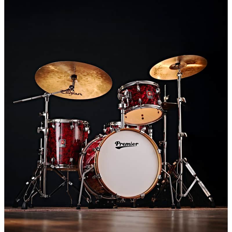 Premier Artist Heritage Series 18" Four-Piece Shell Pack Birch Burgundy Pearl PAH18-4SPBUW image 1