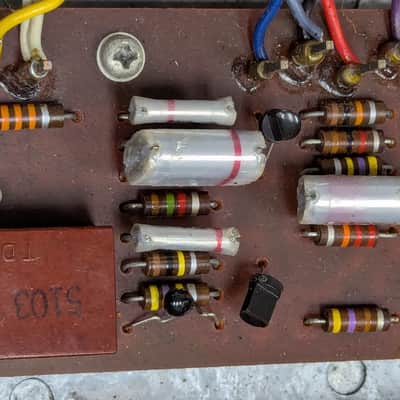 Thomas Organ Cry Baby Model 95-910511 1977 - TDK inductor image 13