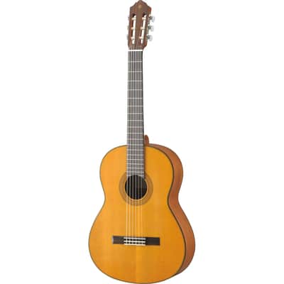 Mint Yamaha CG-122MCH Solid Cedar Top Classical Guitar - Natural image 1