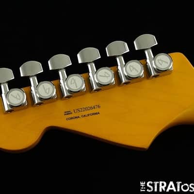 USED 2022 Fender American Ultra Stratocaster Strat NECK & LOCKING TUNERS D Maple image 6