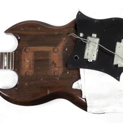 1971 Gibson SG Standard - Walnut Finish - Stop Tail Angus Young Vibe - Large Pickguard image 22