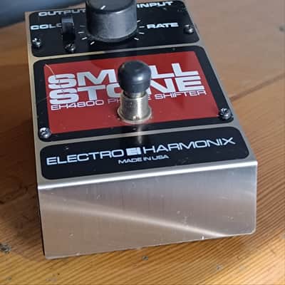 1979 Electro-Harmonix Small Stone EH4800 Phase Shifter V3 - Black/Orange image 3