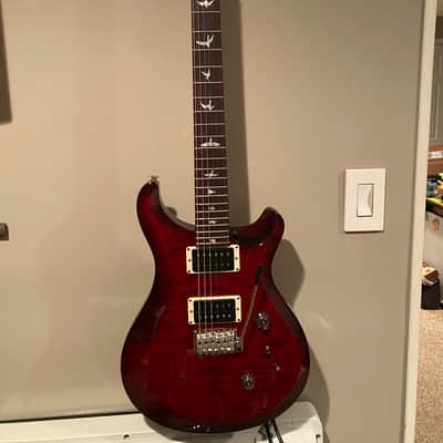 PRS 10th Anniversary S2 Custom 24- Fire Red Burst w/upgrades image 1