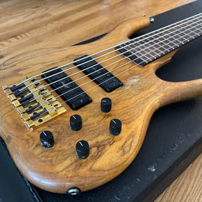 Ken Smith B6M 6 string bass guitar w hard case 1997 B S R M 6 image 13
