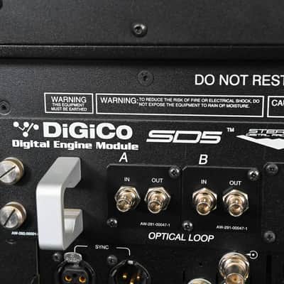 DiGiCo SD5 Digital Mixing Console w/ Waves Card, ST Optical & Road Case CG01GJB *ASK FOR SHIPPING* image 21