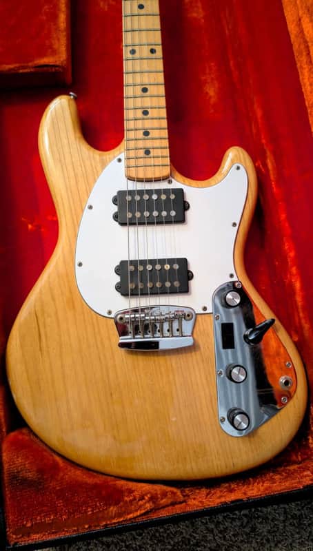 Music Man StingRay I Guitar 1976 - 1980 - Natural Gloss - Very Good
