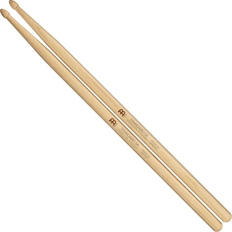 Meinl Stick & Brush Standard 5A Drumsticks – American Hickory – Made in Germany – Brand New image 1