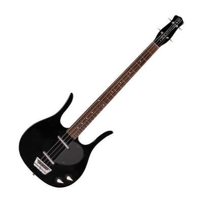 Danelectro Longhorn Bass, Black image 1
