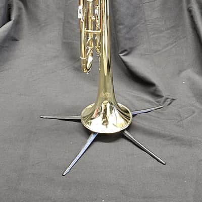 Austin Custom Brass TR-1 Bb Student Trumpet 2026 - Lacquered Brass w/ case image 3