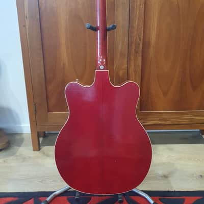 Maton 777 Supreme 1964 - Translucent red image 13