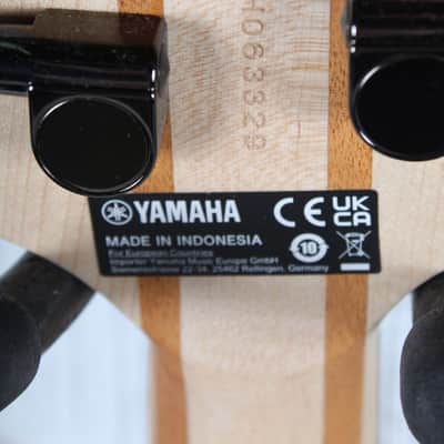 Yamaha TRBX304 4 String Electric Bass Guitar Active Electronics Black Finish image 13