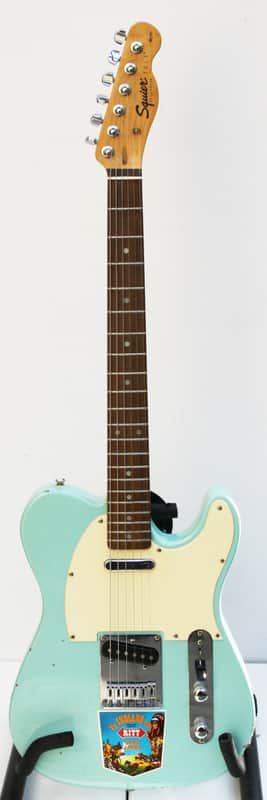 Squier Affinity Telecaster 1998 Daphne Blue image 1