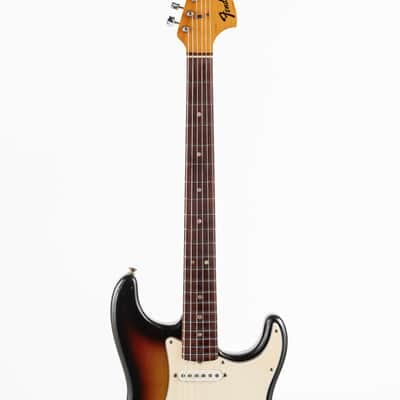 USED 1971 Fender Stratocaster with Rosewood Fretboard - Sunburst image 13