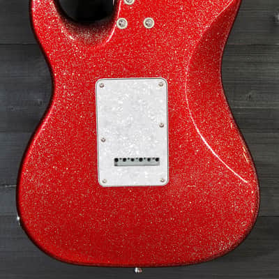 Jet JS-500 RDS Red Sparkle S-Style Deluxe Soft Case Included image 5