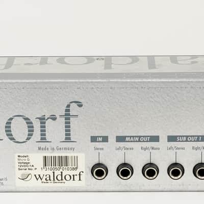 Waldorf Micro Q Synthesizer Rack Blau + Neuwertig + 1,5 Jahre Garantie image 10