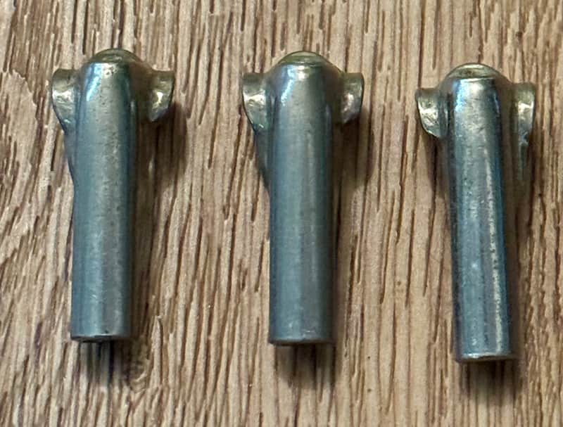 Ludwig Lot of 3 Vintage Leedy Bass Drum Claws image 1