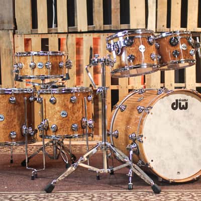 DW Collector's Birch Kurillian Birch Drum Set - 22,10,12,14,16,6.5x14 - SO#1291942 image 1