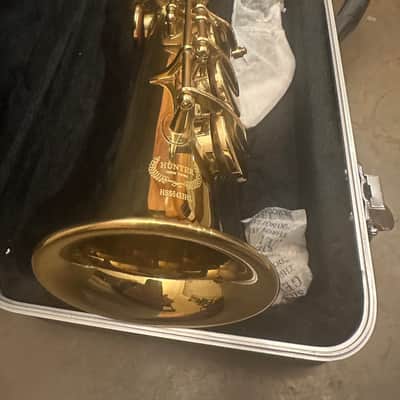 Hunter Soprano Saxophones with case, two necks and mouthpiece included - Demo - Play tested only image 2