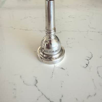 Bach 350HAL Small Shank Trombone Mouthpiece - Silver Plated image 10