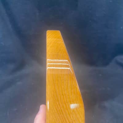 Finished Ash 6 string Jem style guitar body, HSH, AANJ, front route- RB221 image 8