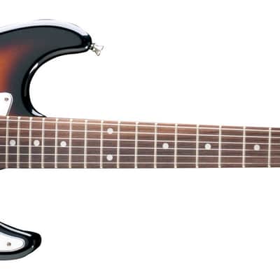 Jay Turser USA Guitar  Jr. Double Cutaway Tobacco Sunburst JT-30-TSB-A-U image 2