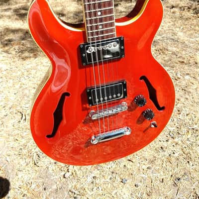 Hamer USA Newport Pro 2000/2001 Orange Sparkle Translucent OSHC SD Seth Lover Pups image 23
