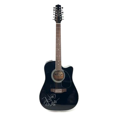 Takamine EF381SC 12-String Dreadnought Cutaway Acoustic-Electric Guitar Owned by Nils Lofgren image 1