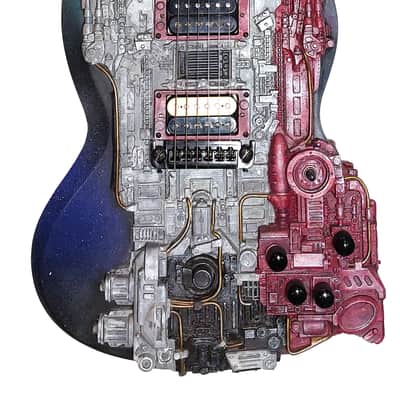 Genesis Craftcaster (Spaceship guitar from Devil & Sons) image 2