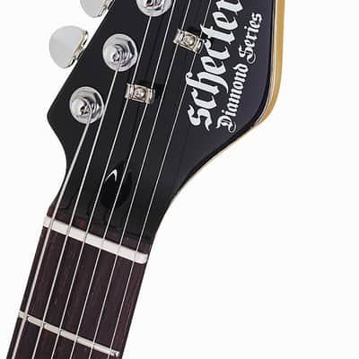 Schecter Pete Dee PT Special Electric 6 String Guitar - Glass Black image 3