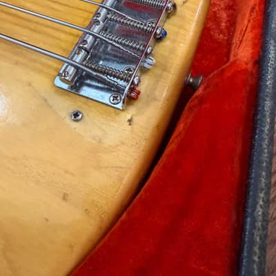 1972 Vintage Early CBS Fender Precision Bass Pbass - Natural image 12
