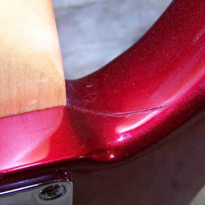 Rogue Bass Guitar 2000s? Metallic Red image 10