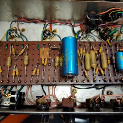 Marshall JMP 1987 2-Channel 50-Watt Guitar Amp Head 1967 - 1975 - Black image 22