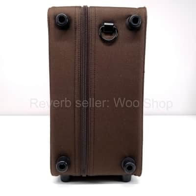 Vincent Bach Stradivarius Trumpet Brown Hard Case 1843 w/ Handles, Zipper Pouch image 6