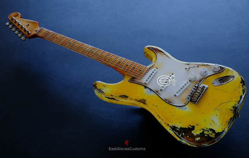 Fender Stratocaster 50th Anniversary Yellow Heavy Aged Relic (RARE) image 1