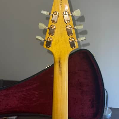 2021 Momose MFV K-STD Flying V Brazilian Fret Board Nitro Finish image 12
