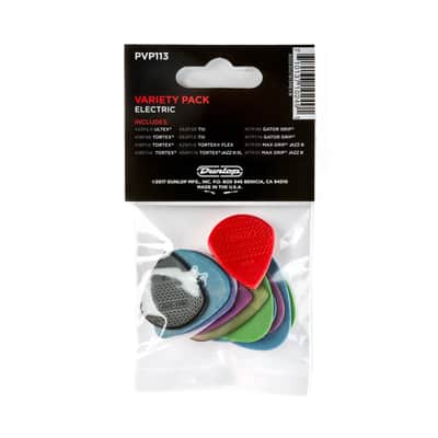 Immagine Dunlop PVP113 Electric Variety Pack (busta da 12 plettri) - 2