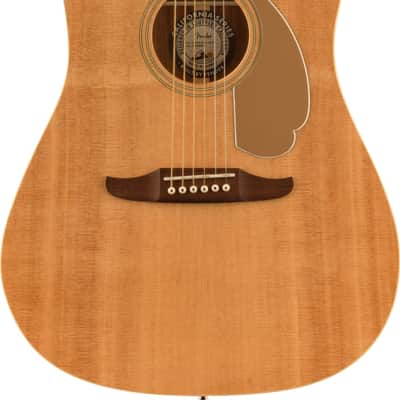 Fender Redondo Player Acoustic Guitar. Walnut Fingerboard, Gold Pickguard, Natural Bild 1