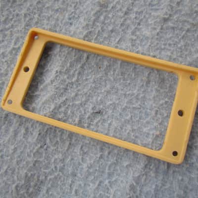 Gibson Pickup Surround "Pat Appl For" Cream Neck Position Pickup Ring 1983 Shaw Era PAF Pickup Surround Neck Position Cool! image 3