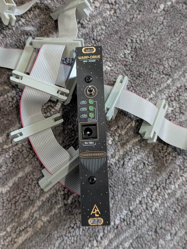 After Later Audio Warp Drive 1.25A Power Supply 2025 - Present - Black image 1