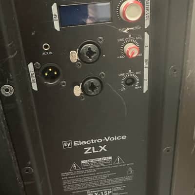 Electro-Voice ZLX-15P 15" 2-Way Powered Speaker (Pair) 2010s - Black image 3