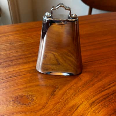 Vintage Japanese 4.75" Steel Cowbell MIJ Unmarked - See Video! image 3