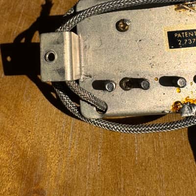 Gibson Patent # Number Humbucker 1960s (PAF sounding) image 8