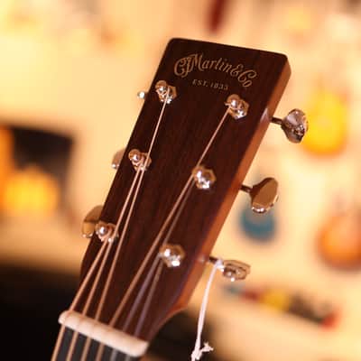 Martin D-18 Satin Standard Series Acoustic Guitar - Satin Natural with Aging Toner 7718 image 8