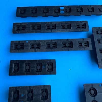 ALESIS MELODY 61 MKII Keyboard Part: Push Button Contact Conductive Pad Set image 6