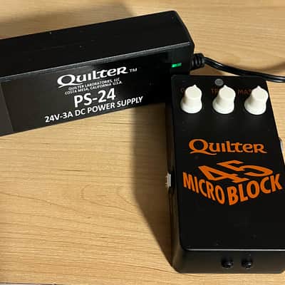 Quilter MicroBlock 45 Pedal-Sized 33/45W Power Amp 2010s - Black image 3