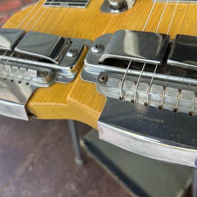 Rickenbacker DW-12 6-String Double-Neck Console Steel Guitar 1955 - 1966 - Blonde image 9
