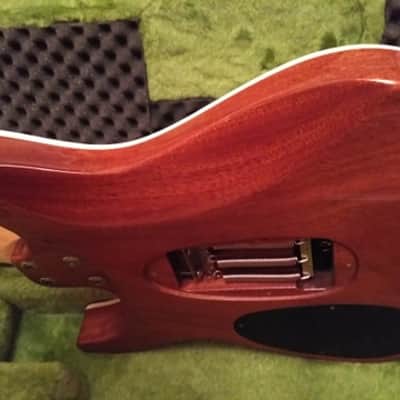Mayones Elf Semi-Hollow Superstrat 1997 Black/Red Custom Shop NAMM Rare! image 7