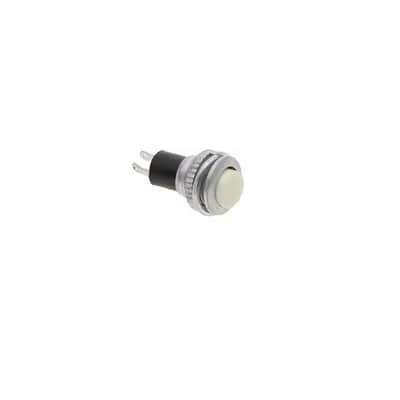 Guitar Momentary Kill Switch Push Button Complete Kit 10MM Flush Mount White image 3