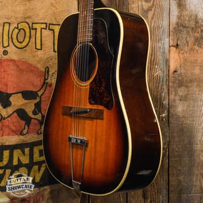 Gibson B-45-12 1966 - Sunburst image 2